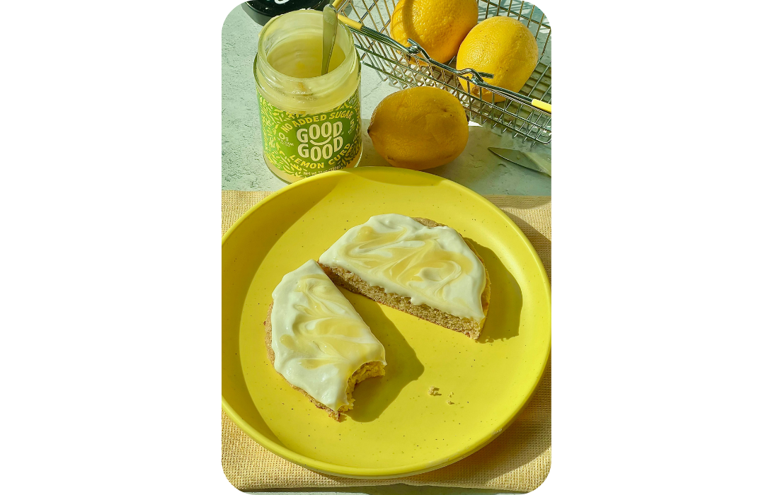 Lemon Curd Breakfast Cookies