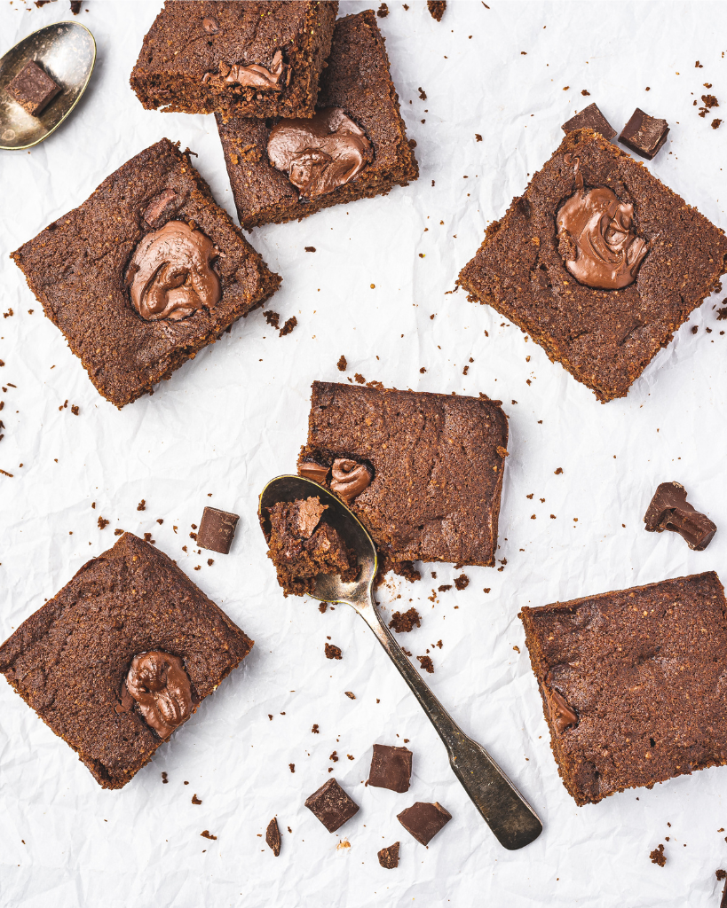 Belgian chocolate chunk brownies