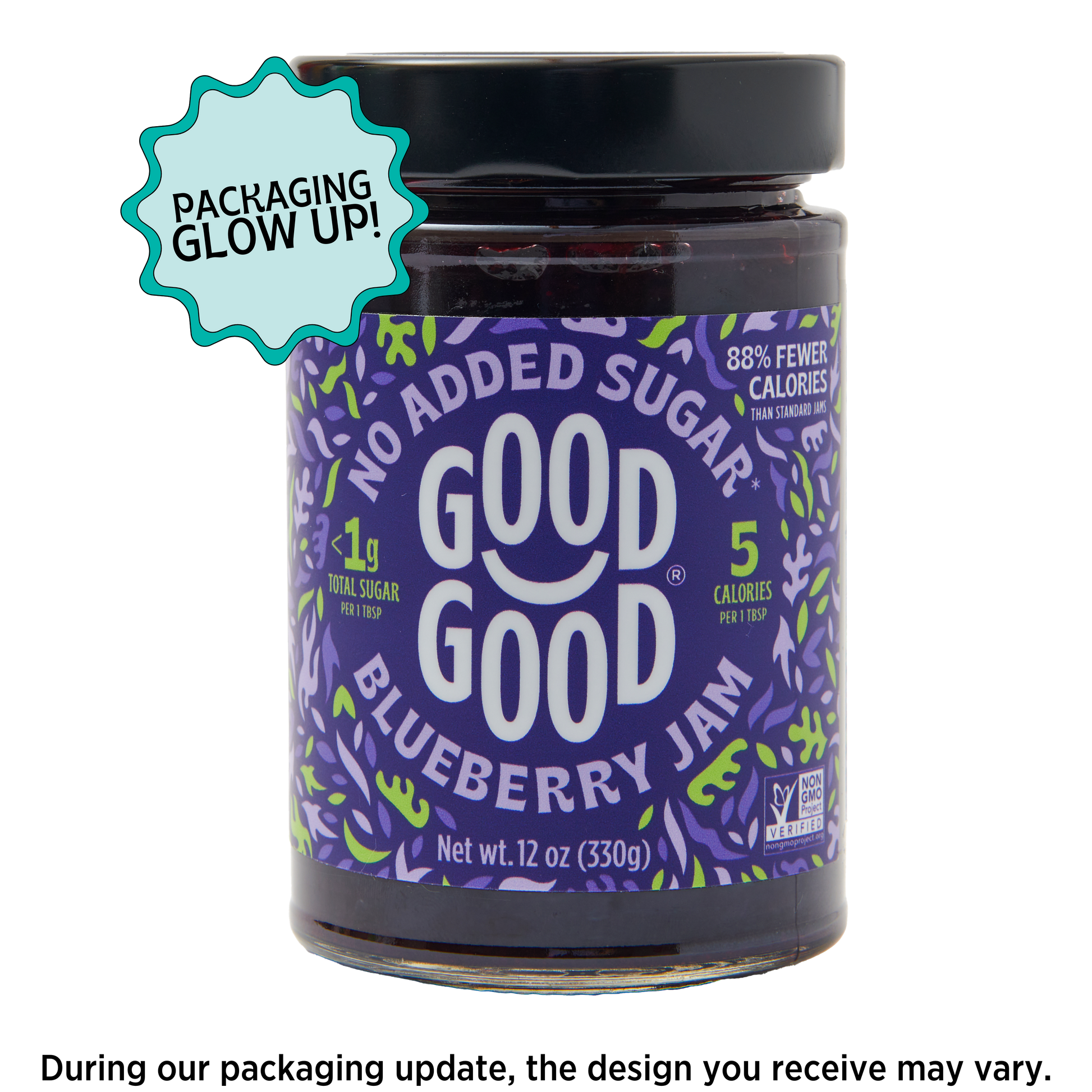 Blueberry Jam (12oz) - No Added Sugar by US Good Good sold by US GOOD GOOD®