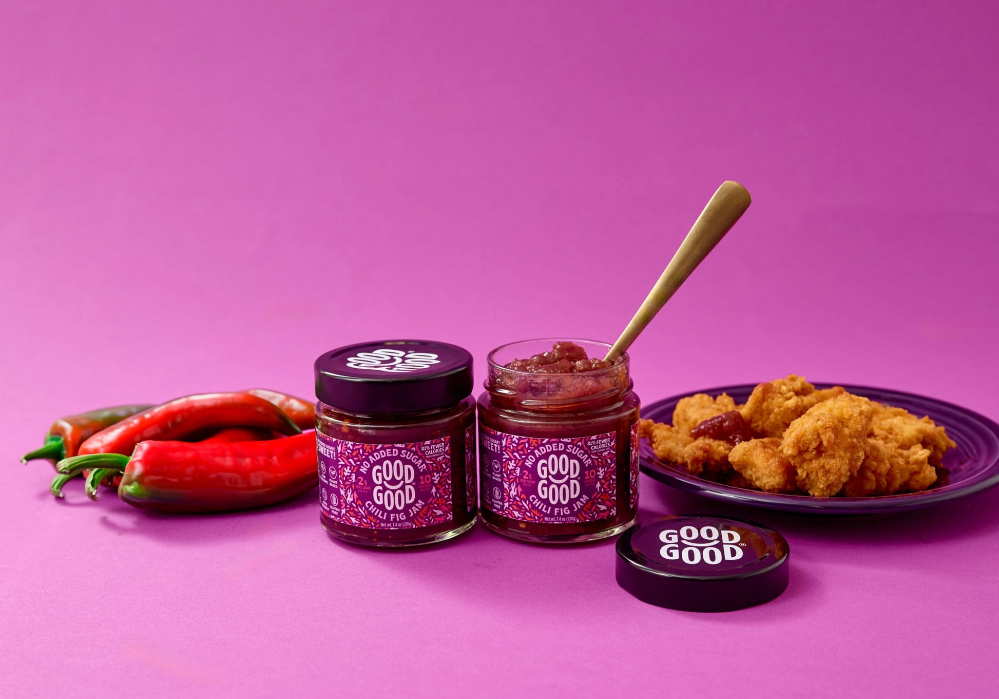 Chili Fig Jam - 7.4 oz - No Added Sugar by US GOOD GOOD® sold by US GOOD GOOD®