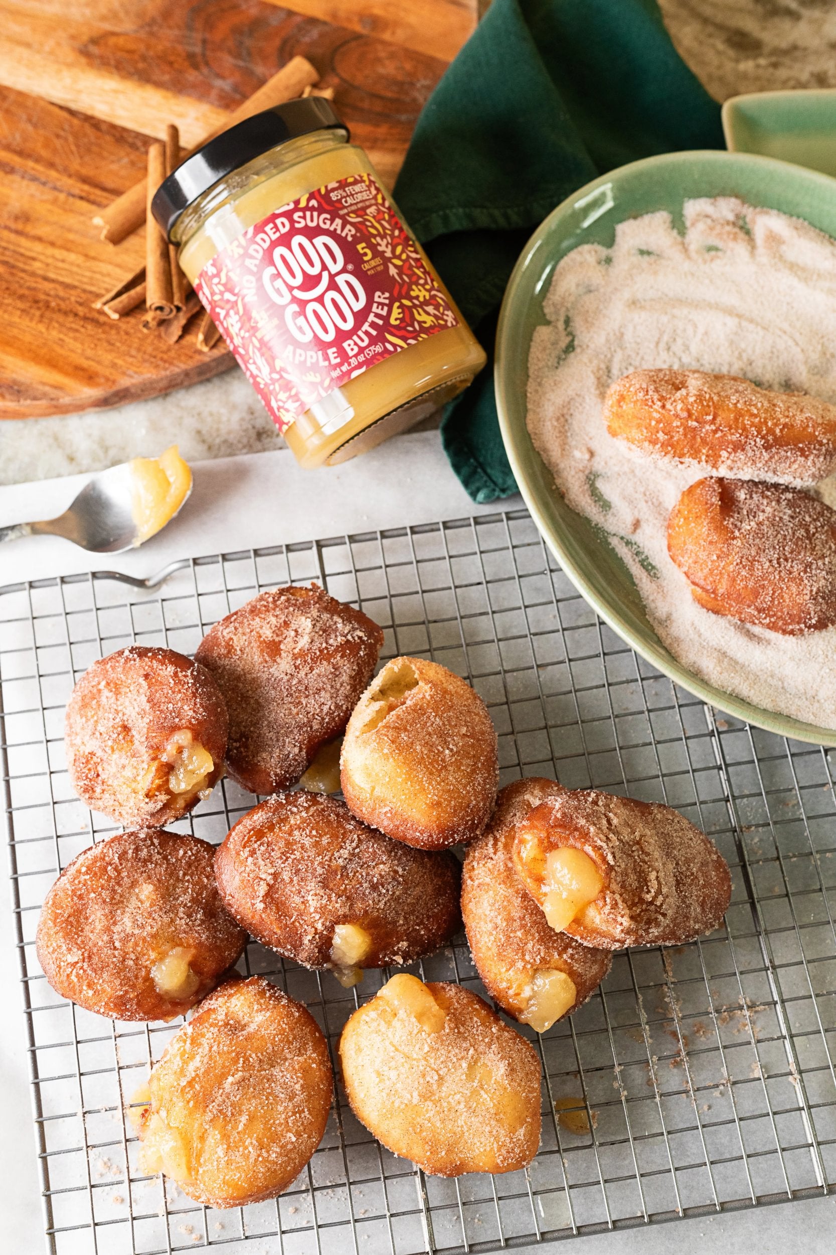 Apple Butter Donuts