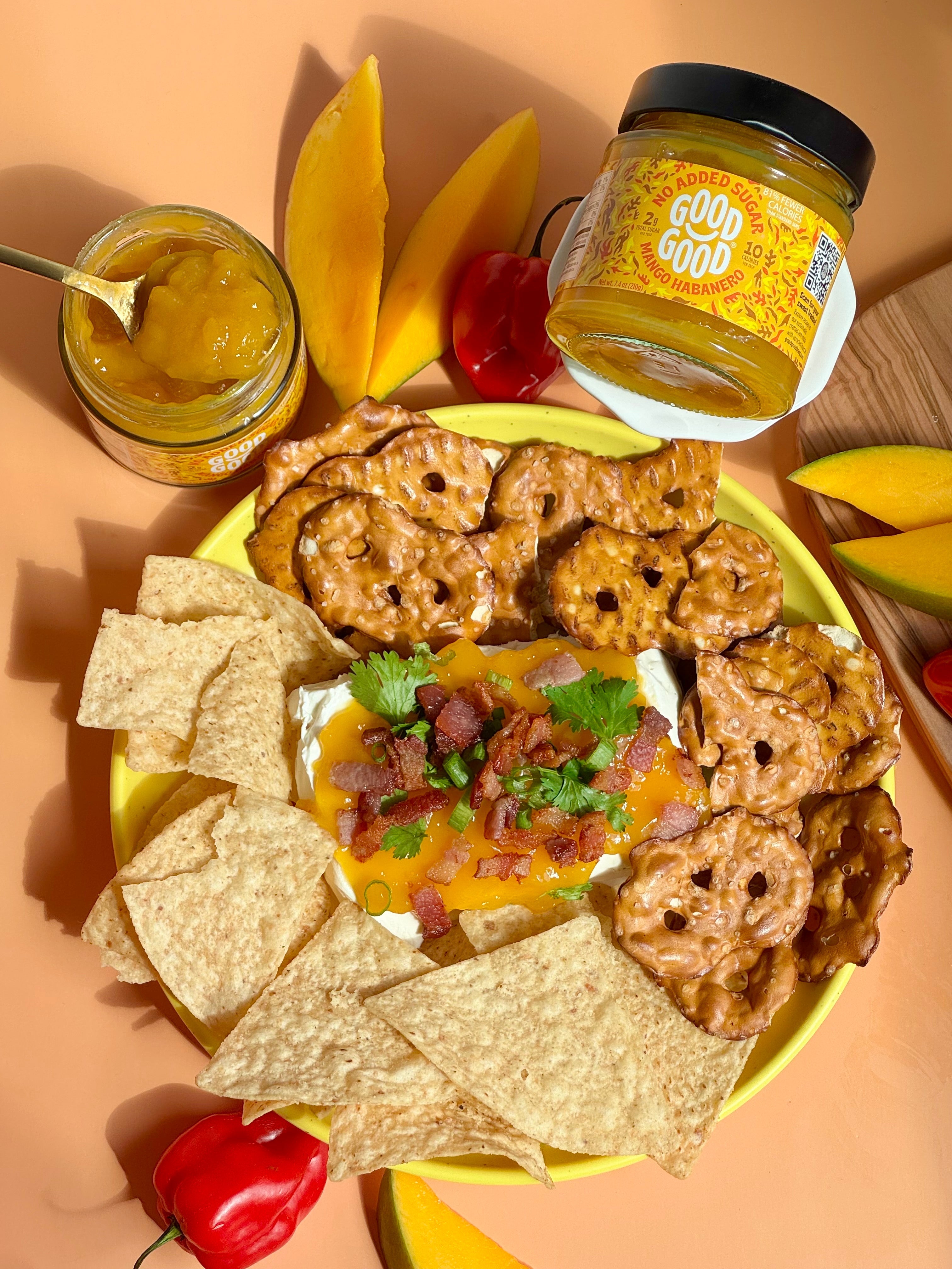 Mango Habanero Cream Cheese Appetizer