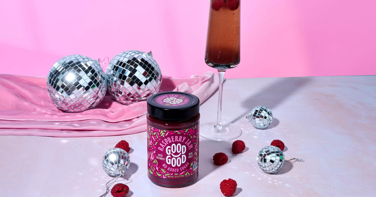 Raspberry Champagne Cocktail