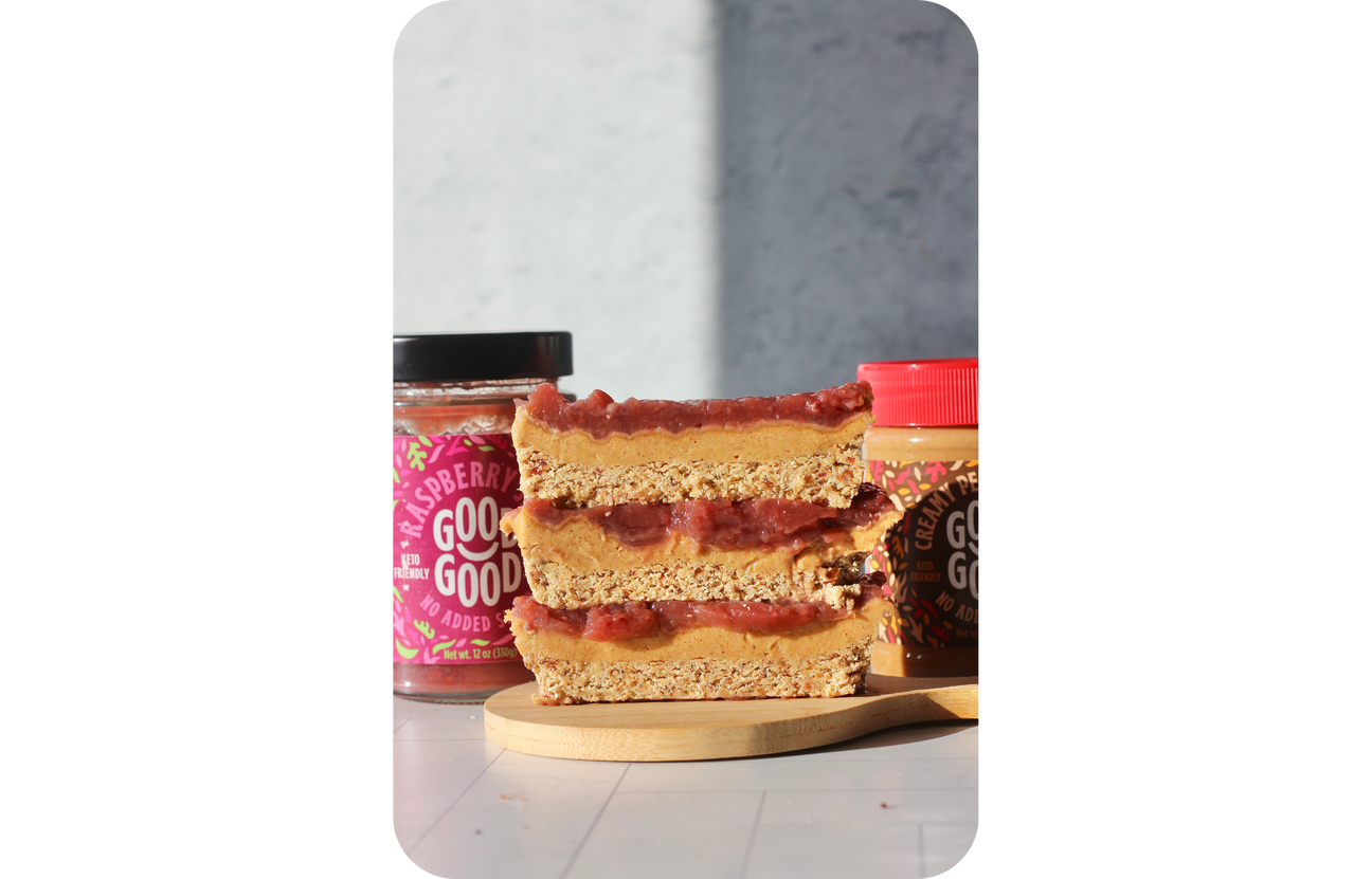 High Protein PB&J Bars