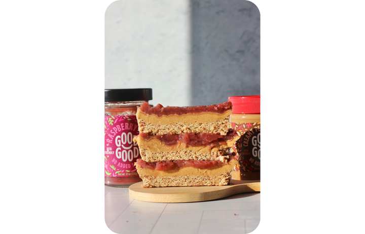 High Protein PB&J Bars