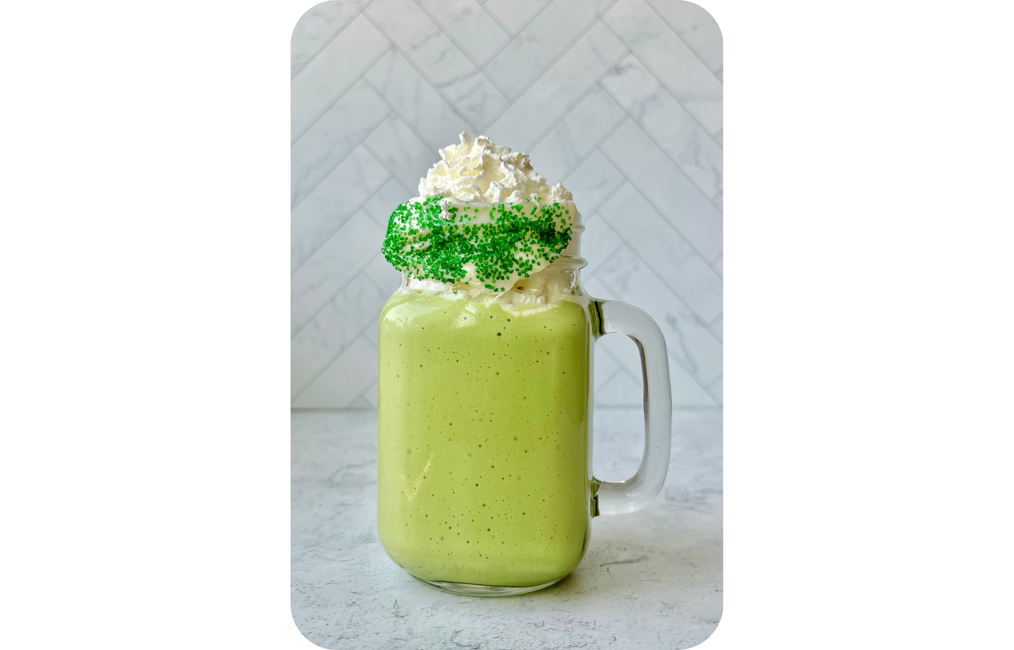 Healthier Shamrock Shake