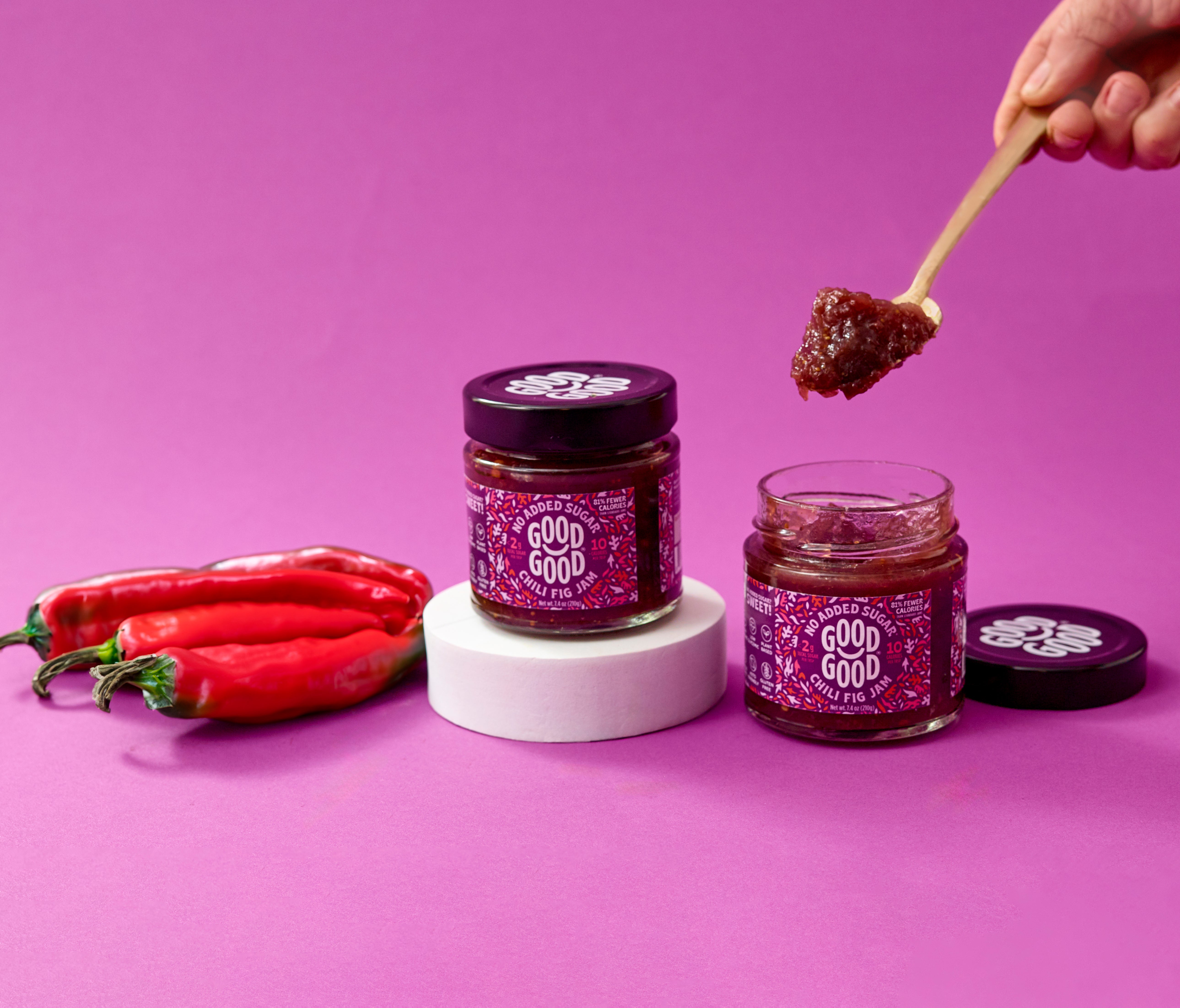 Chili Fig Jam Roasted Brie for Fall Gatherings