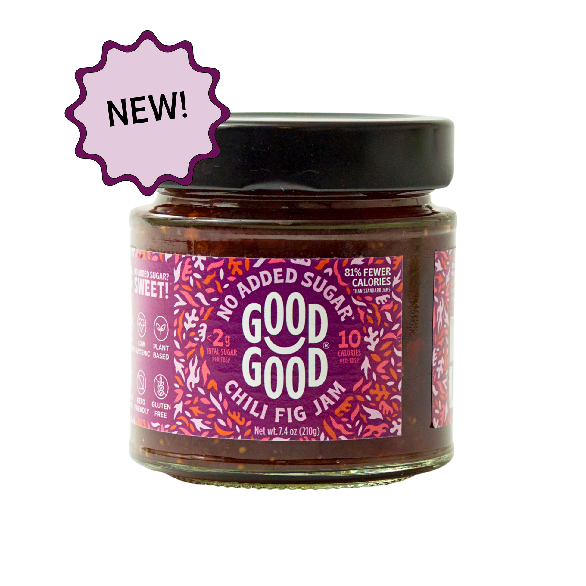  Chili Fig Jam - 7.4 oz - No Added Sugar by US GOOD GOOD® sold by US GOOD GOOD®