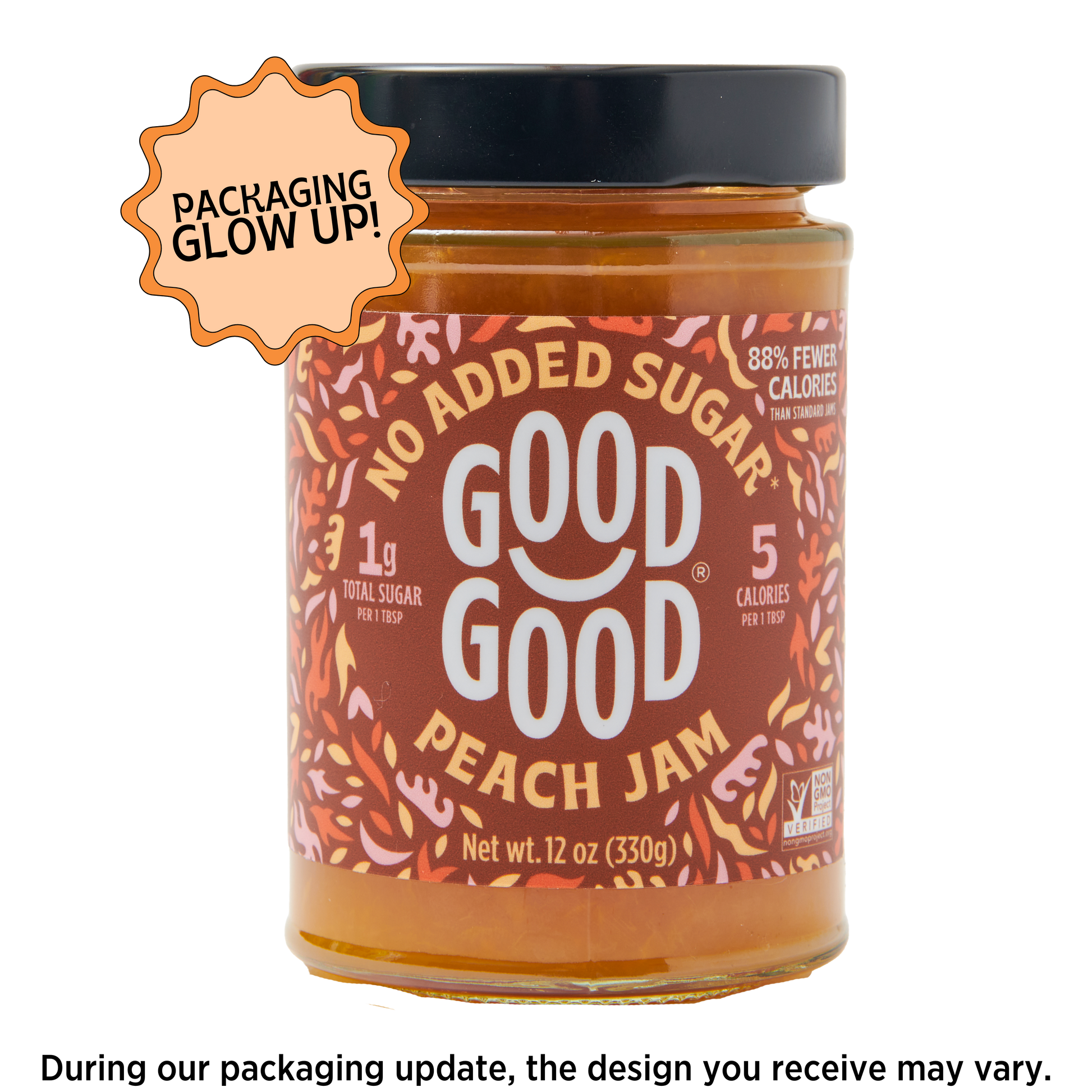  Peach Jam (12oz) - No Added Sugar by US Good Good sold by US GOOD GOOD®