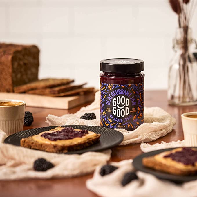 Blackcurrant Jam 12 oz - Keto Friendly - No Added Sugars