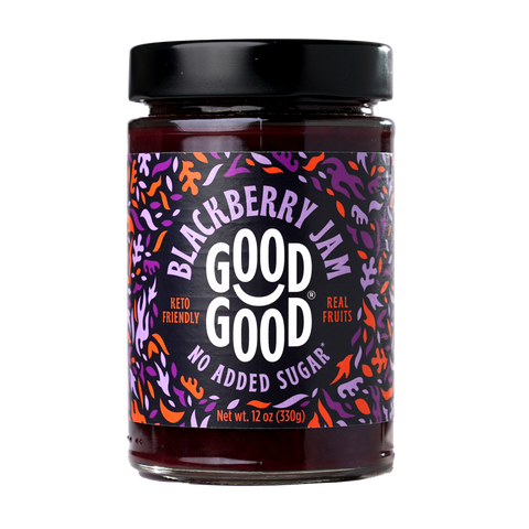 GOOD GOOD® - Blackberry Jam (12oz) - No Added Sugar