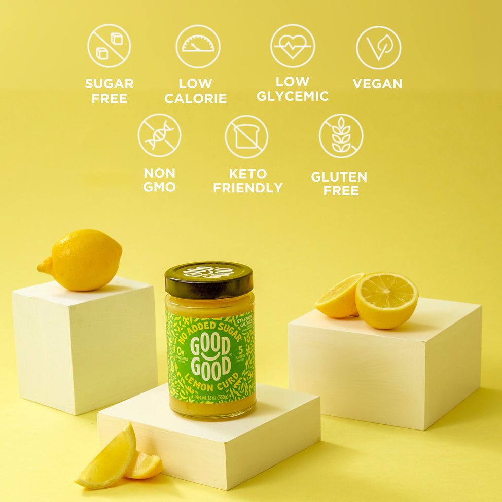 No Added Sugar Vegan Lemon Curd | GOOD GOOD®