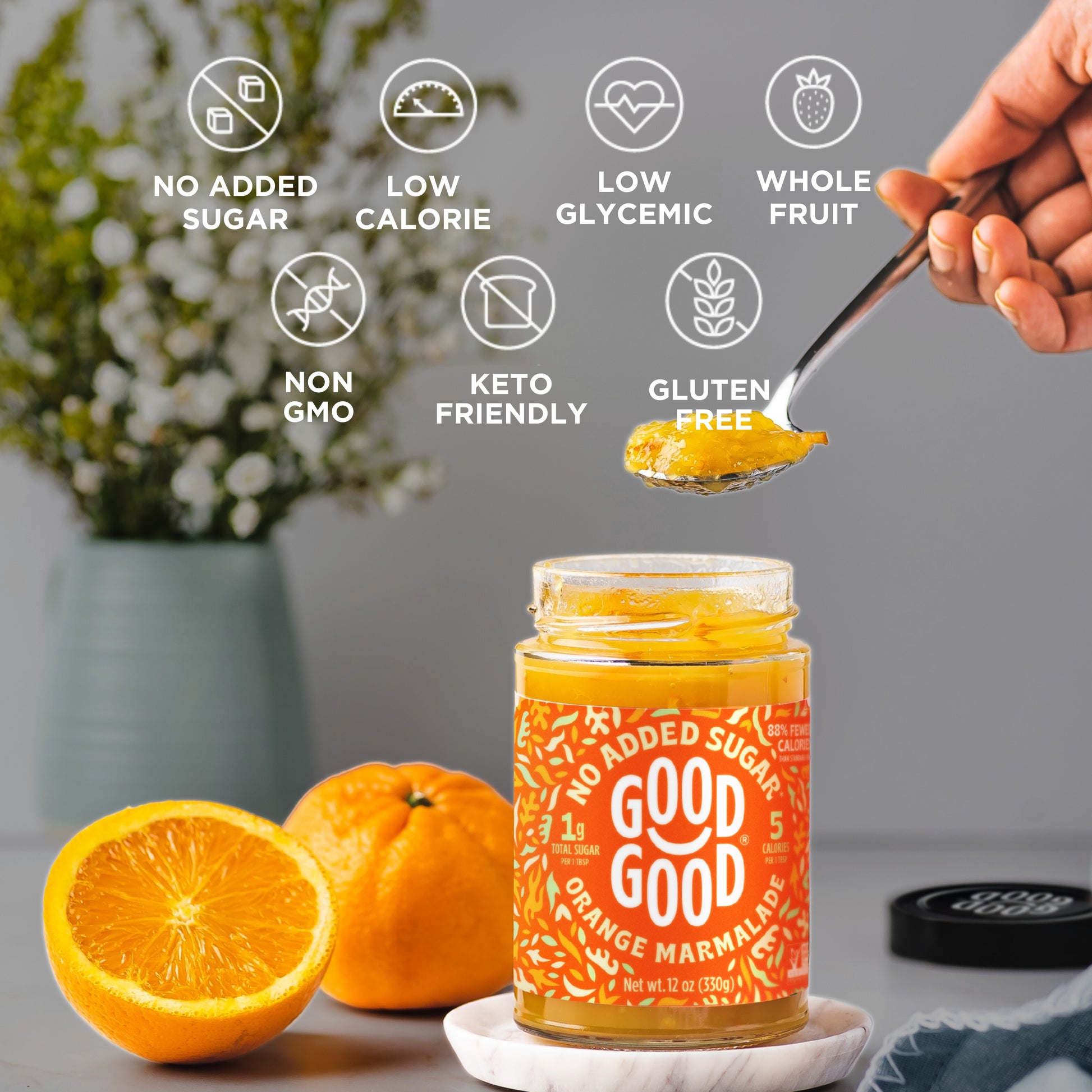 No Added Sugar Orange Marmalade | GOOD GOOD No Added Sugar Orange Marmalade | GOOD GOOD