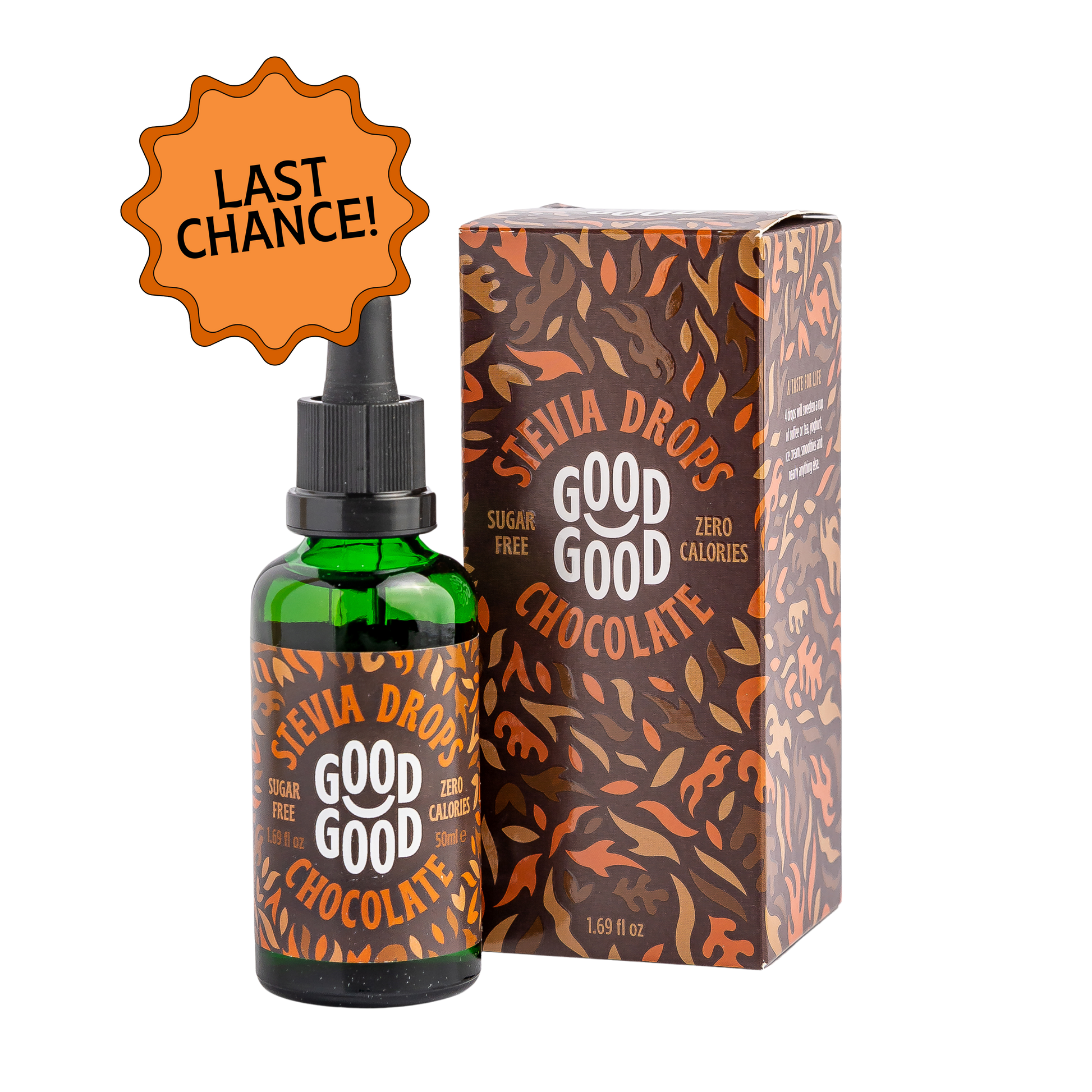  Stevia Drops - Chocolate - 1.69 fl oz (50 ml) by goodgood_dev sold by US GOOD GOOD®