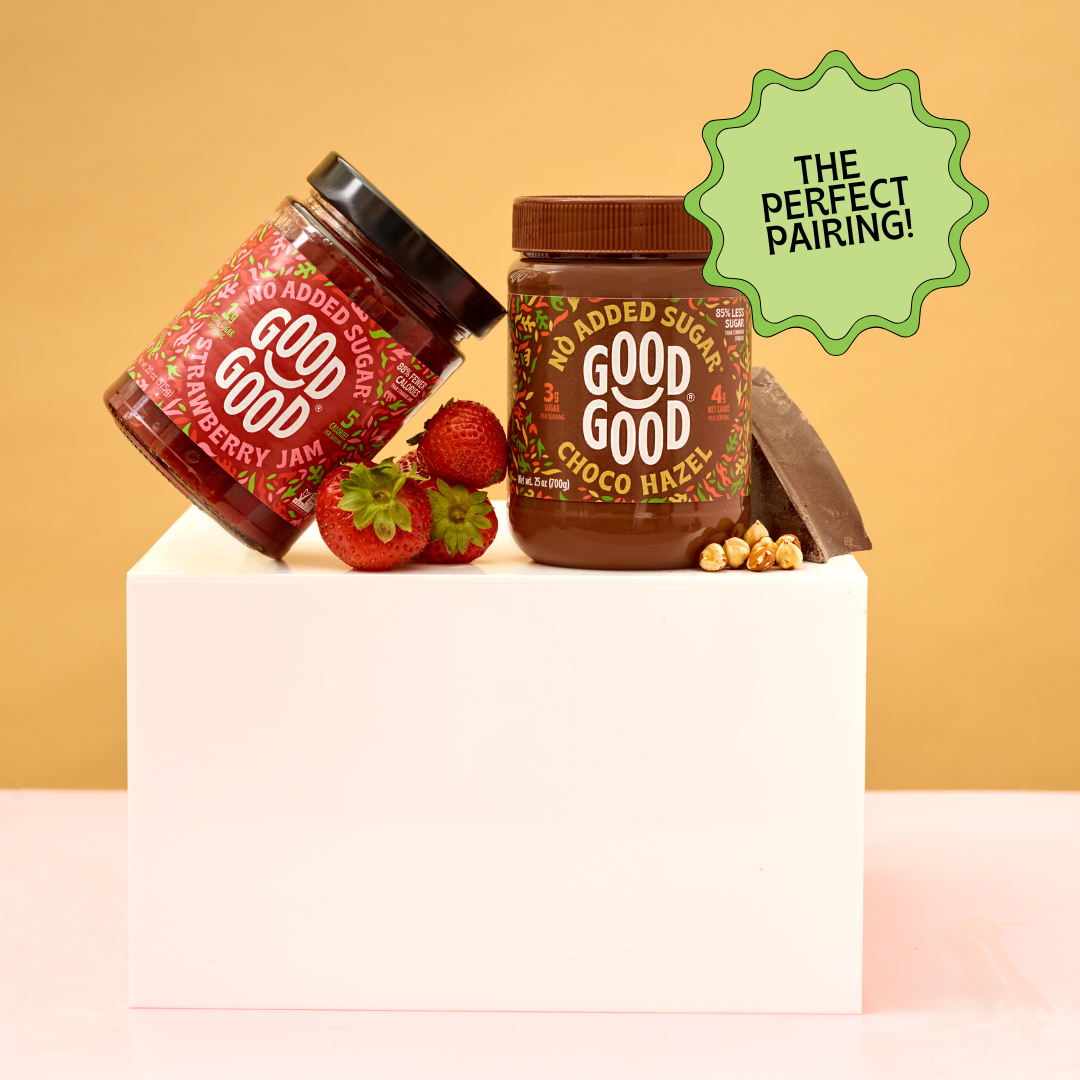 No Added Sugar Choco Hazel Spread 25oz | GOOD GOOD® No Added Sugar Choco Hazel Spread 25oz | GOOD GOOD®