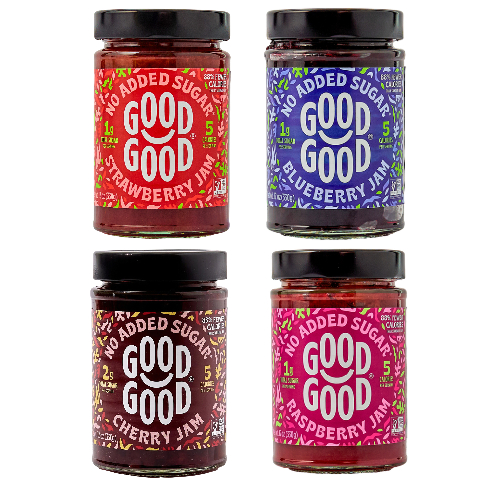 Strawberry/Blueberry/Raspberry/Cherry - 12oz (4 pack)