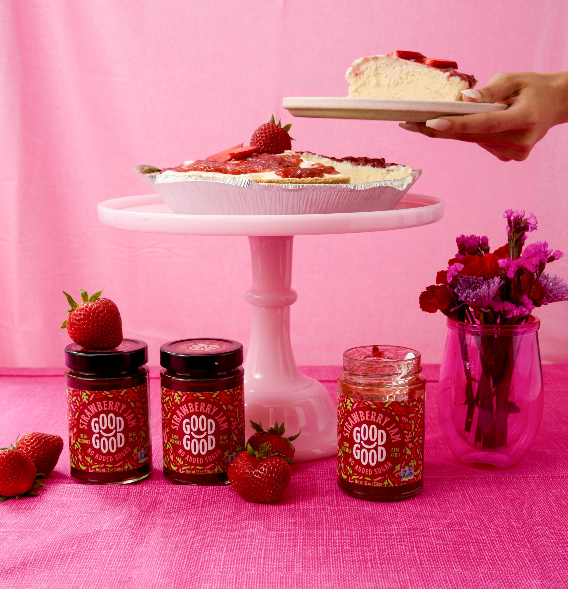  Strawberry Jam (12oz) - No Added Sugar by US Good Good sold by US GOOD GOOD®