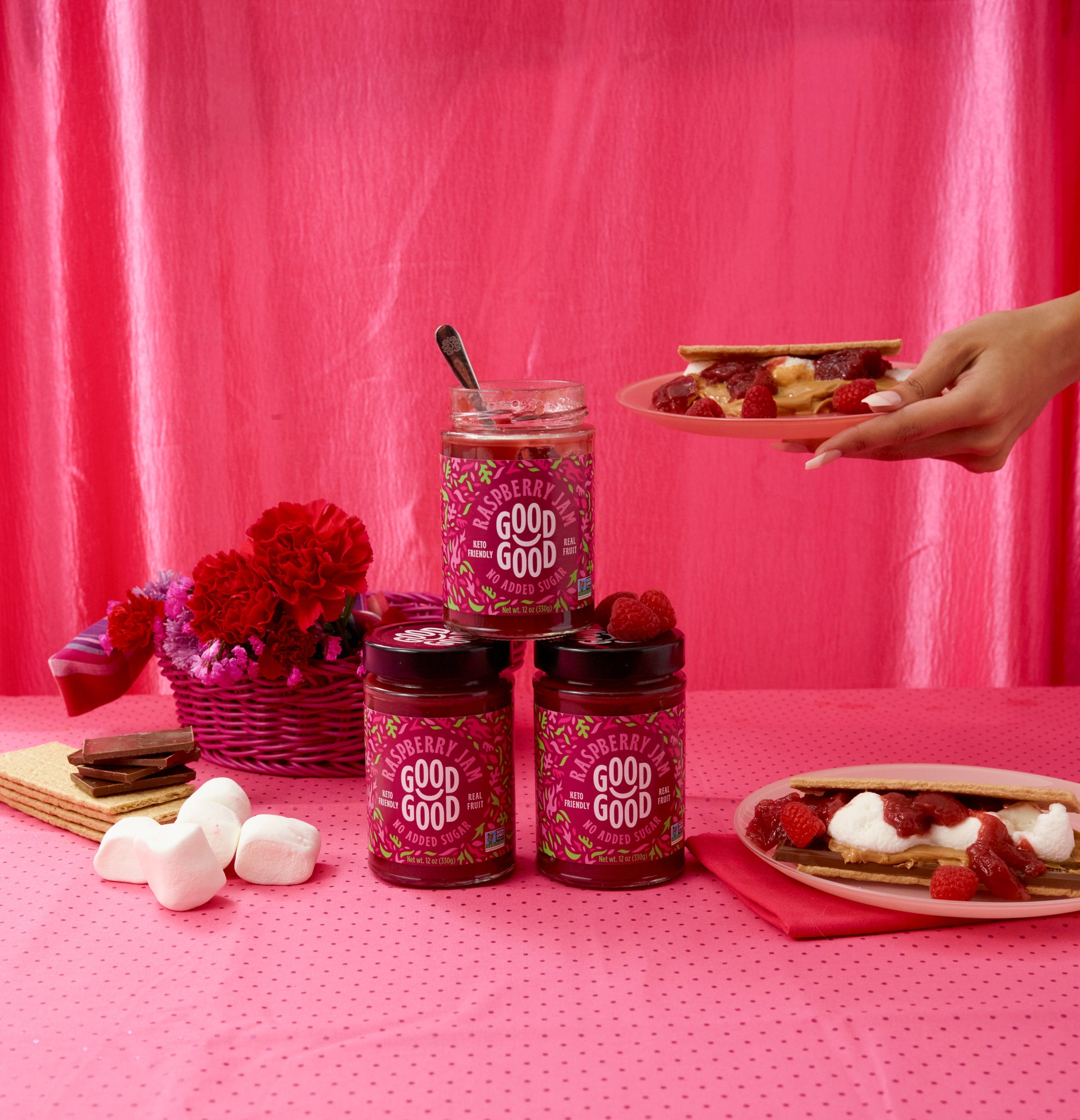  Raspberry Jam (12oz) - No Added Sugar by US Good Good sold by US GOOD GOOD®