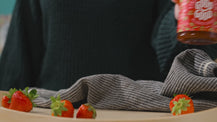 Strawberry jam video